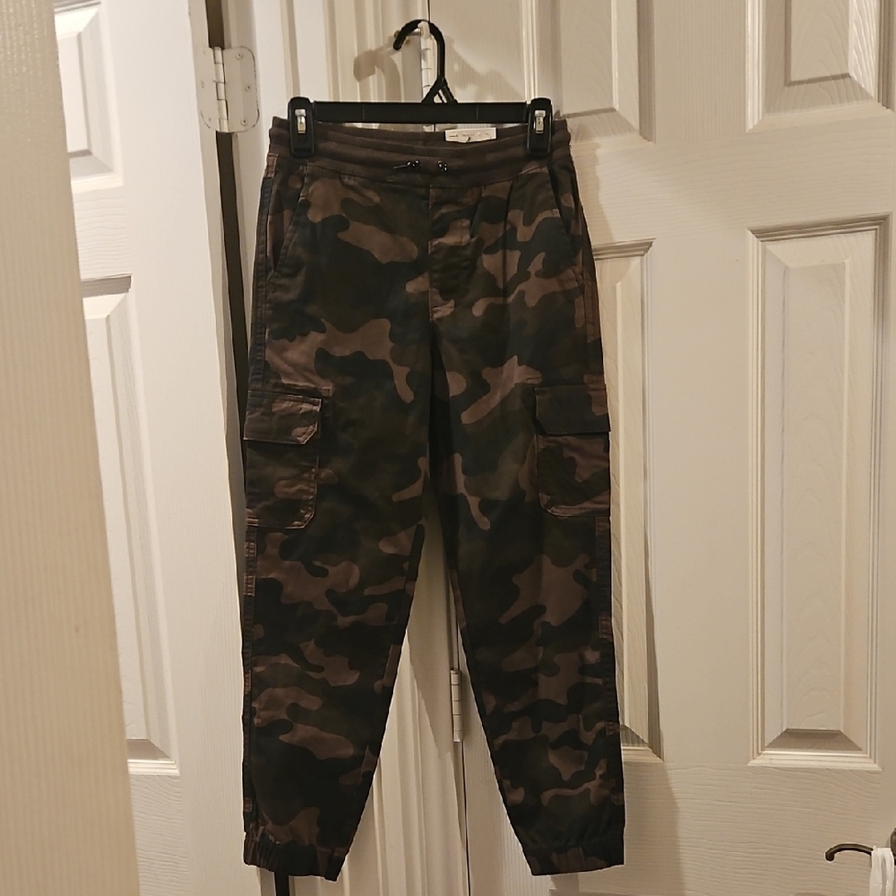 Boys Camouflage Cargo Pants